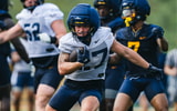 West Virginia's Clay Ash during fall football practice