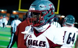 Kentucky football recruiting target Cam Wade last season at East Nashville. Photo credit: Cam Wade | @d1cam5x on Twitter/X