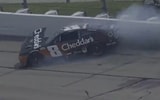 Kyle Busch wreck Iowa