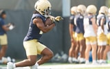 Notre Dame running back Kedren Young