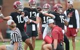 Alabama QBs Austin Mack and Ty Simpson