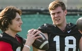 Ohio State QBs Julian Sayin, Will Howard