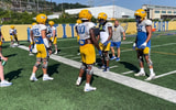 Pitt football at fall camp
