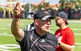 Texas Tech head coach Joey McGuire