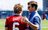 https://www.giants.com/news/jaxson-dart-eli-manning-cam-skattebo-eddie-george-abdul-carter-micah-parsons-fanatics-rookie-premiere