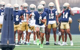 Notre Dame wide receiver Jaden Greathouse (1)