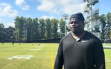 Zaylin Wood Media Availability After Fall Camp