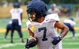 West Virginia wide receiver Jarod Bowie