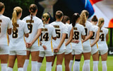 The Hawkeyes played to a draw with Kansas on Friday. (Photo by UI Athletics)