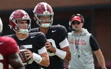 Alabama QBs Ty Simpson and Austin Mack