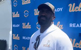 UCLA head coach DeShaun Foster
