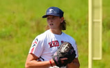 Hedgesville pitcher Mason McGill on the mound