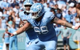 UNC offensive lineman Austin Blaske