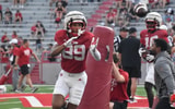 Nebraska football receiver Quinn Clark