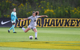 Iowa defender Millie Greer will be ones of the team's leaders in 2025. (Photo by Dennis Scheidt)