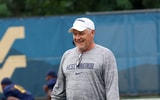 West Virginia assistant football coach Jeff Casteel