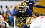 Notre Dame linebacker Kyngstonn Viliamu-Asa in CFP title game