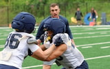 West Virginia wide receiver Preston Fox