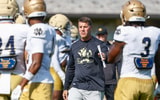 Notre Dame defensive coordinator Chris Ash