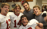 Cory Reamer and Alabama teammates