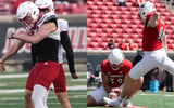 Louisville kickers Cooper Ranvier (left) and Nick Keller (right), 2025.