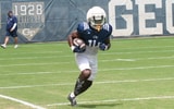 Georgia Tech's Jy Gilmore at practice