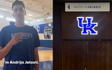 Andrija Jelavic Arrives (Photo via UK Athletics and Andrija Jelavic)