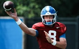 Cutter Boley at Kentucky Football Fall Camp, via Sam Upshaw Jr.:Courier Journal : USA TODAY NETWORK via Imagn Images