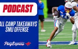 podcast-smu-fall-camp-takeaways-on-offense-derrikk-thompson-interview