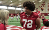 Alabama OL Parker Brailsford