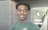 Michigan State WR Nick Marsh.
