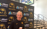 Kirk Ferentz discussed the conclusion of fall camp on Thursday. (Photo by Kyle Huesmann)