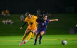 The Hawkeyes fell to #7 TCU on Thursday night. (Photo by Dennis Scheidt)
