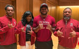 South Carolina commitment Darius Gray and his family (Photo: Chris Clark | GamecockCentral.com)