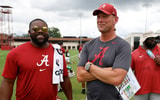 Mark Ingram and Alabama coach Kalen DeBoer