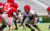 Jordan Hall fall camp 2025