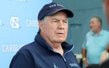 UNC football coach Bill Belichick speaks with the media.