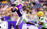 LSU TE Trey'Dez Green caught two TD passes in the bowl game win in January (Photo: LSU Football)