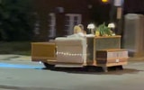 Lexington man driving his living room around downtown - KSR