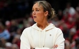 Adam Cairns/Columbus Dispatch / USA TODAY NETWORK via Imagn Images | Tennessee Lady Vols head coach Kim Caldwell watches during the second round of the women's NCAA Tournament against the Ohio State Buckeyes at Value City Arena in Columbus on March 23, 2025.