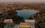 Alumni Stadium. Chestnut Hill, MA