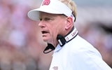 Aug 31, 2024; Starkville, Mississippi, USA; Eastern Kentucky Colonels head coach Walt Wells stands on the sideline during the first quarter of the game against the Mississippi State Bulldogs at Davis Wade Stadium at Scott Field. Mandatory Credit: Matt Bush-Imagn Images