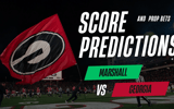 Georgia score predictions