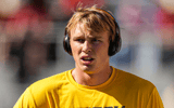 Sam-Horn-injury-update-Eli-Drinkwitz-pressed-for-status-of-Missouri-QB-after-leaving-season-opener-on-crutches