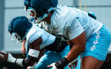 UNC football practice