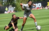 Freshman Liana Tarasco finished with a goal and assist on Sunday. (Photo by Dennis Scheidt)