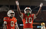 Miami WR Malachi Toney Touchdown Notre Dame