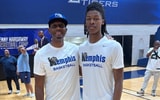 LaTrell Hoover at a Memphis camp with Penny Hardaway