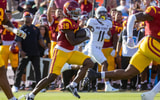 USC safety Bishop Fitzgerald returns an interception for a touchdown against Missouri State