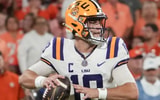 Garrett Nussmeier Drops Back to Pass versus Clemson